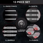 Darts szett steel SP STAR WARS TARGET AT-AT, 23g 90% wolfram