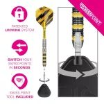 Darts szett steel SP Target Buzz SP01, 22g 90% wolfram