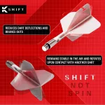 Darts szett steel SP Target Shift, 25g 90% wolfram