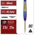 Darts szett steel Target Japan SP Tung Suk Zenith G2 25g 90% wolfrám