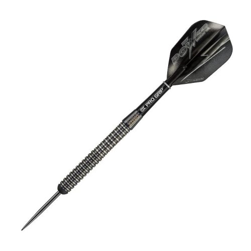 Dart szett TARGET steel 25g, POWER 8ZERO black titanium - Phil Taylor, 80% wolfram (készlet erejéig)
