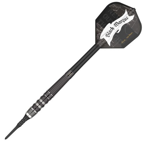 Darts szett soft TARGET JAPAN Black Marque Armageddon Gen2, 19g 90% wolfram