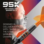 Darts szett soft Target Raymond van Barneveld 95K, 18g 95% wolfram