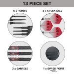 Darts szett soft Target SP Nathan Aspinall 95K, 18g 95% wolfram