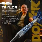 Darts szett soft Target Phil Taylor Power Gx2, 20g 95% wolfram (Készlet erejéig!)