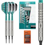 Darts szett soft Target Hydro 12, 20g 90% wolfram