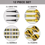 Darts szett soft Target Buzz 11, 18g 90% wolfram