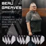 Darts toll Target Beau Greaves G1 - Pro.Ultra No2, 9 db-os
