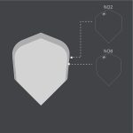 Darts toll Target Beau Greaves G1 - Pro.Ultra No2, 9 db-os