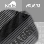 Darts toll Target Scott Williams fekete, No2, 9 db-os multipack 2024