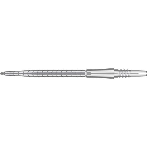 Darts fémhegy TARGET SP Swiss Storm Quartz Point ezüst, 35mm