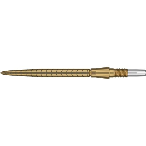 Darts fémhegy TARGET SP Swiss Storm Quartz Point arany, 30mm