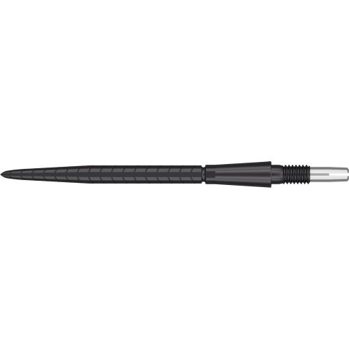 Darts fémhegy TARGET SP Swiss Storm Quartz Point fekete, 35mm