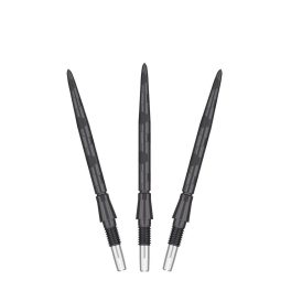 Darts fémhegy TARGET SP Swiss Storm Onyx Point fekete, 30mm