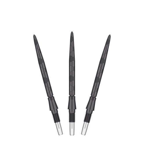 Darts fémhegy TARGET SP Swiss Storm Onyx Point fekete, 30mm