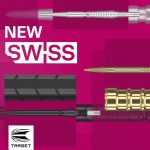 Darts fémhegy TARGET SP Swiss Nano Point fekete, 40mm