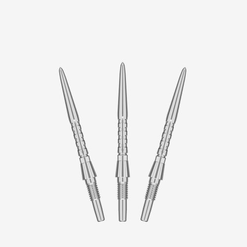 Darts fémhegy TARGET SP Swiss Storm Surge ezüst, 26mm