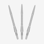 Darts fémhegy TARGET SP Swiss Storm Surge ezüst, 35mm