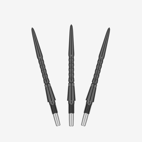 Darts fémhegy TARGET SP Swiss Storm Surge fekete, 30mm