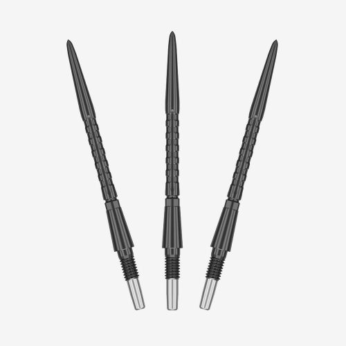 Darts fémhegy TARGET SP Swiss Storm Surge fekete, 35mm