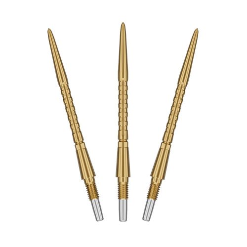 Darts fémhegy TARGET SP Swiss Storm Surge arany, 35mm