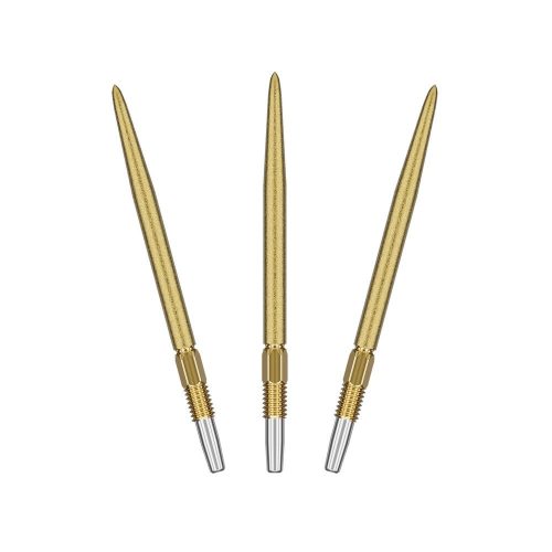 Darts fémhegy TARGET Swiss SLK, arany 30mm