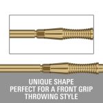 Darts fémhegy TARGET Swiss Storm RST, arany 42mm