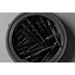 Műanyag darts hegy 2BA TARGET CRYO fekete 30db/csom