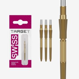   Darts fémhegy TARGET Swiss Point Elysian Archetype 43, arany 30mm