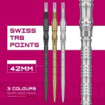 Darts fémhegy TARGET Swiss Point TRB, ezüst 42mm