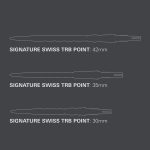 Darts fémhegy TARGET Swiss Point TRB, arany 30mm