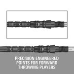 Darts fémhegy TARGET Swiss Point TRB, fekete 30mm