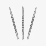 Darts fémhegy Target Swiss Point FLT, ezüst 30mm