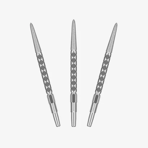 Darts fémhegy Target Swiss Point FLT, ezüst 30mm