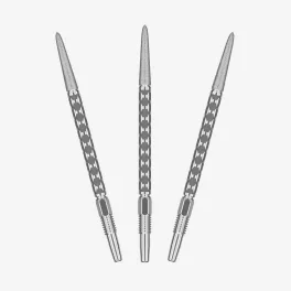 Darts fémhegy Target Swiss Point FLT, ezüst 35mm