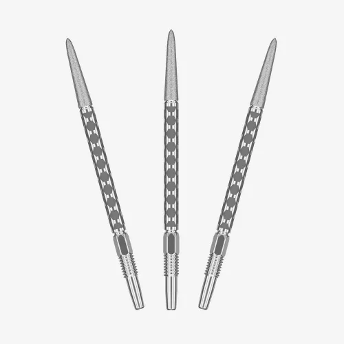 Darts fémhegy Target Swiss Point FLT, ezüst 35mm