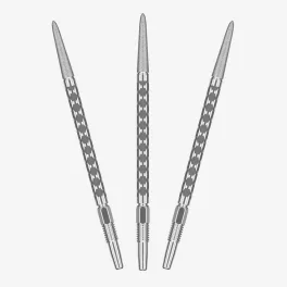 Darts fémhegy Target Swiss Point FLT, ezüst 42mm