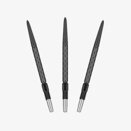 Darts fémhegy Target Swiss Point FLT, fekete 30mm