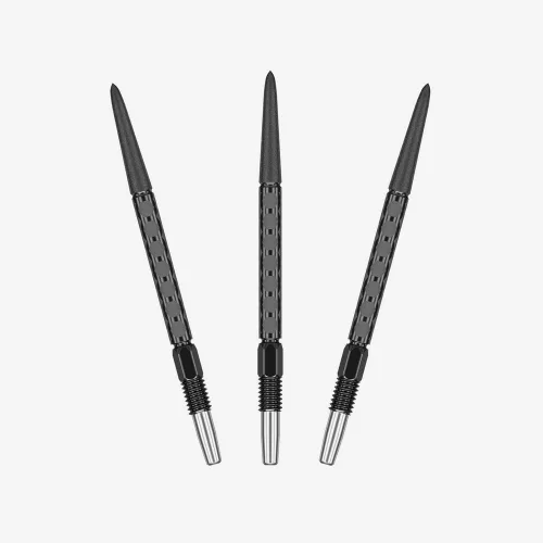 Darts fémhegy Target Swiss Point FLT, fekete 30mm