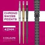 Darts fémhegy Target Swiss Point Chrono Swiss Storm, fekete 42mm