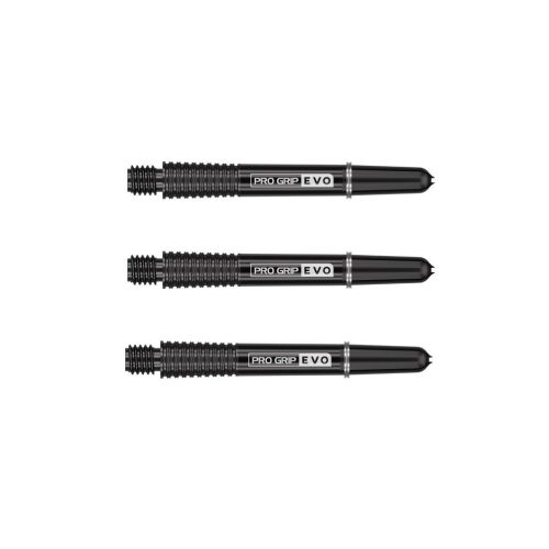 Darts szár közepes Target Pro Grip Evo AL aluminium, fekete 41mm