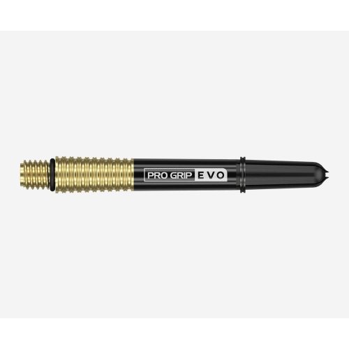 Darts szár közepes Target Pro Grip Evo AL aluminium, arany 42mm
