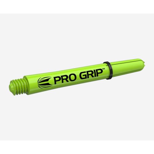 Dart szár közepes Target Pro Grip, lime zöld 41mm - 9 darabos csomag