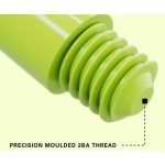 Dart szár közepes Target Pro Grip, lime zöld 41mm - 9 darabos csomag