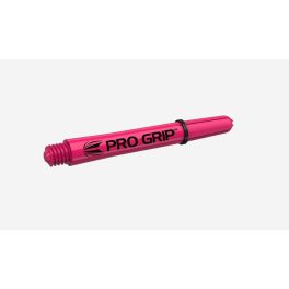   Dart szár rövid Target Pro Grip, rózsaszín 34mm - 9 darabos csomag