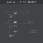 Dart szár közepes Target Phil Taylor Power Gx2 Titanium, 28mm