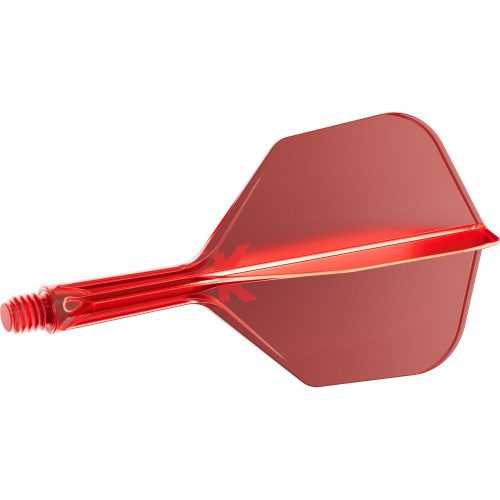 Darts toll és szár egyben Target K-Flex piros, no6 toll és rövid szár