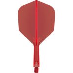 Darts toll és szár egyben Target K-Flex piros, no6 toll és rövid szár