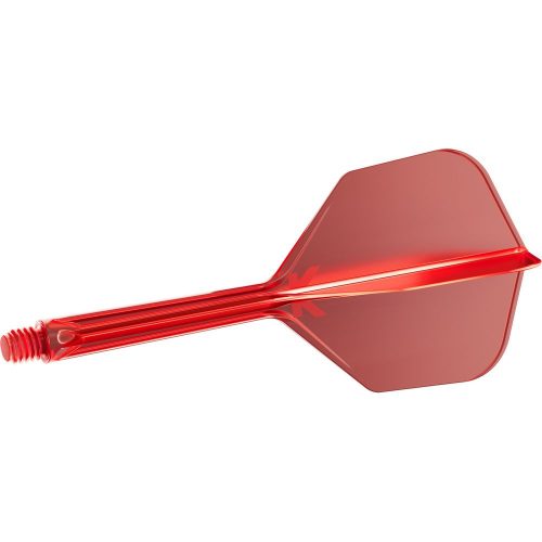 Darts toll és szár egyben Target K-Flex piros, no6 toll és hosszú szár