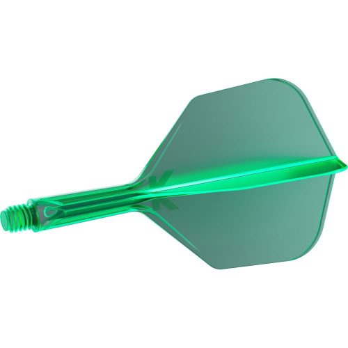 Darts toll és szár egyben Target K-Flex zöld, no6 toll és rövid szár